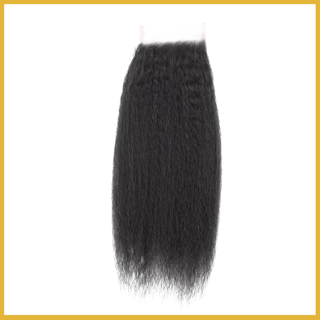 Lace Closure - Water Wave, Deep Wave, Italy Curly & Kinky Straight