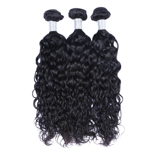 3 Bundle Deal - 1B Water Wave, Deep Wave, Italy Curly & Kinky Straight