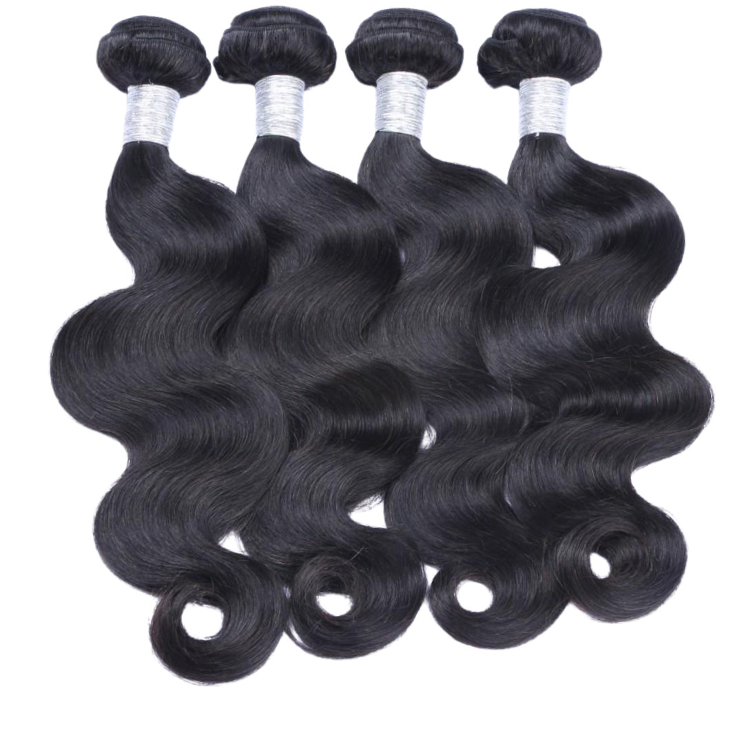 4 Bundle Deal - 1B Straight & Body Wave